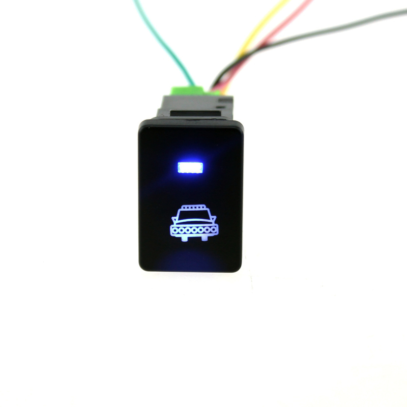 Automobilski gumbasti prekidač ON-OFF, IZTOSS, 12V 0.5A, za Toyota Corolla, montaža s više otvora