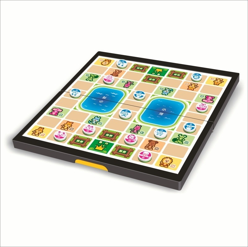 Magnetski putni set društvenih igara: Gomoku, Go, Flying Chess i Animal Chess – sklopivi edukativni set za djecu
