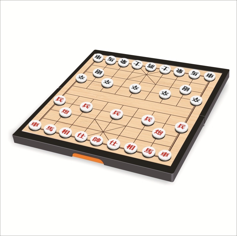Magnetski putni set društvenih igara: Gomoku, Go, Flying Chess i Animal Chess – sklopivi edukativni set za djecu