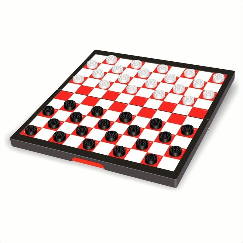 Magnetski putni set društvenih igara: Gomoku, Go, Flying Chess i Animal Chess – sklopivi edukativni set za djecu