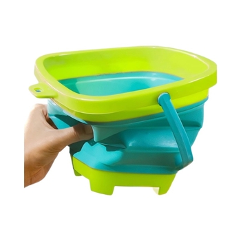 Set igračaka za pijesak na plaži: lopatica za kopanje, sklopiva kanta, plastika, za djecu 4–6 godina, Fengyu