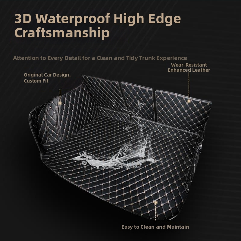 Kai Bemei kožený koberec do batožinového priestoru auta, špeciálny model, vodotesný, možnosť prispôsobenia