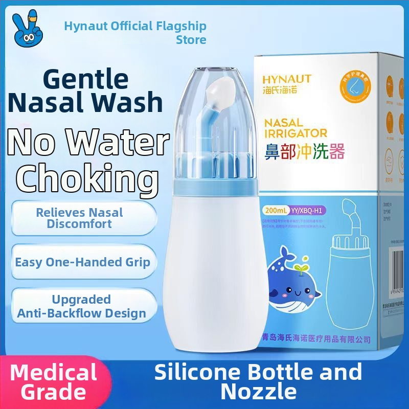 Zariadenie na nosovú výplach Hai shi hai nuo, určené na lekárske použitie; kompatibilné so soľným roztokom; opakovane použiteľné; sterilizačná metóda: nosová výplach; platnosť 3 roky.