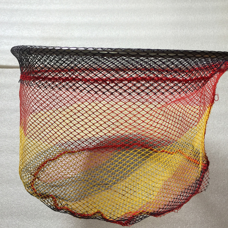 Sklopiva glava ribarske mreže s gumom, promjera 35–50 cm.