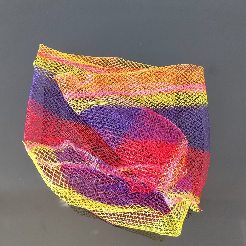 Sklopiva glava ribarske mreže s gumom, promjera 35–50 cm.
