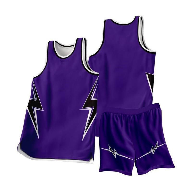Košarkaški trening set – unisex bez rukava dres s ispisanim prslukom, tkanina od bambusovih vlakana, podstava 100% poliester, opušten kroj, okrugli ovratnik