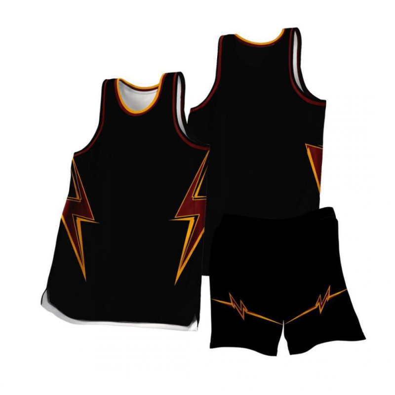 Košarkaški trening set – unisex bez rukava dres s ispisanim prslukom, tkanina od bambusovih vlakana, podstava 100% poliester, opušten kroj, okrugli ovratnik