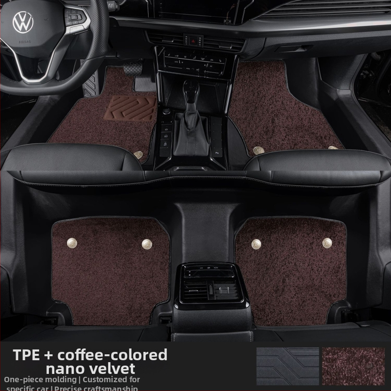 Passat 2025 σετ πατωμάτων με προφύλαξη ορίου, ειδικά για πενταθέσιο εσωτερικό, με εκτύπωση λογότυπου, κωδικός 6823H886815Z14