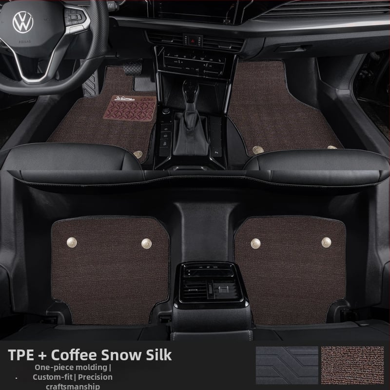 Passat 2025 σετ πατωμάτων με προφύλαξη ορίου, ειδικά για πενταθέσιο εσωτερικό, με εκτύπωση λογότυπου, κωδικός 6823H886815Z14