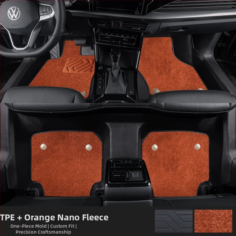 Passat 2025 σετ πατωμάτων με προφύλαξη ορίου, ειδικά για πενταθέσιο εσωτερικό, με εκτύπωση λογότυπου, κωδικός 6823H886815Z14