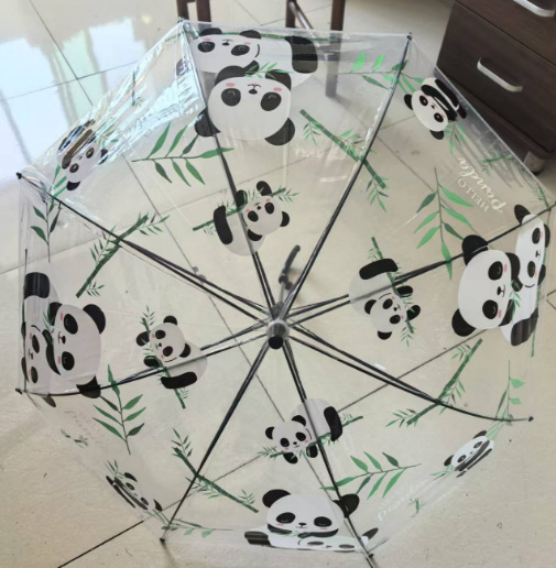 Παιδική Ομπρέλα Κινούμένων Σχεδίων — Αυτόματο Άνοιγμα, 6 Μεταλλικές Ακτίνες, Πολυεστερικό 170T, Λαβή EVA, Ευθύς Στύλος, Διπλής Χρήσης για Ήλιο και Βροχή