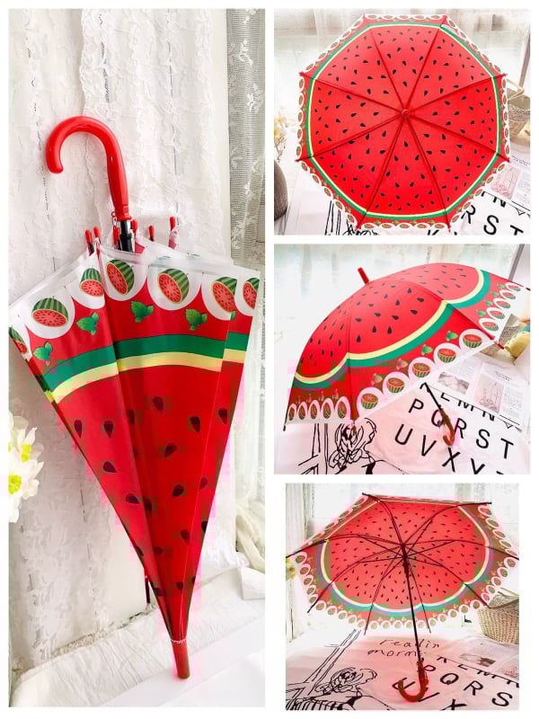 Παιδική Ομπρέλα Κινούμένων Σχεδίων — Αυτόματο Άνοιγμα, 6 Μεταλλικές Ακτίνες, Πολυεστερικό 170T, Λαβή EVA, Ευθύς Στύλος, Διπλής Χρήσης για Ήλιο και Βροχή