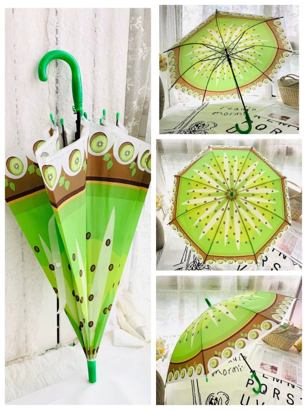 Παιδική Ομπρέλα Κινούμένων Σχεδίων — Αυτόματο Άνοιγμα, 6 Μεταλλικές Ακτίνες, Πολυεστερικό 170T, Λαβή EVA, Ευθύς Στύλος, Διπλής Χρήσης για Ήλιο και Βροχή