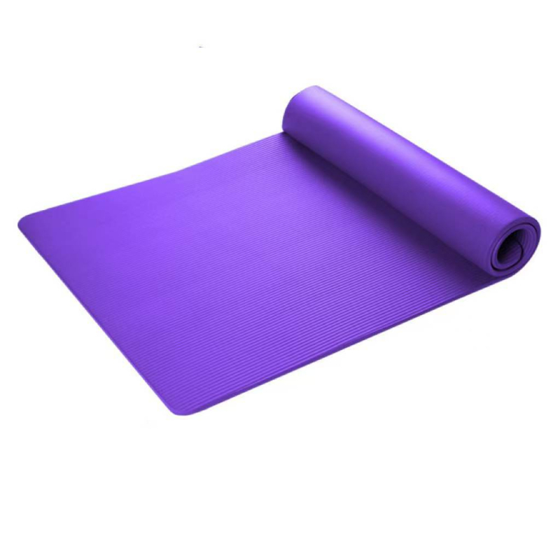 Joga podloga za žene – NBR, debljina 10 mm, masa 950 g, zvučna izolacija za unutarnju upotrebu, mogućnost prilagodbe