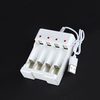1.2V Ni-MH AA/AAA USB punjač – višenamjenski punjač s više utora, ulaz USB 5V, izlaz 0.25A po utičnici, 1.2V