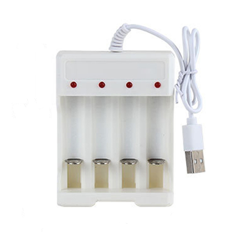 1.2V Ni-MH AA/AAA USB punjač – višenamjenski punjač s više utora, ulaz USB 5V, izlaz 0.25A po utičnici, 1.2V