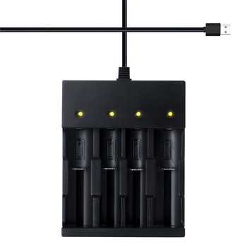 Brzi USB punjač za litijeve baterije Li‑ion, ulaz 5V, izlaz 4.2V 1A, kabel 30 cm, CE certifikat, serija 3.7/4.2V punjač