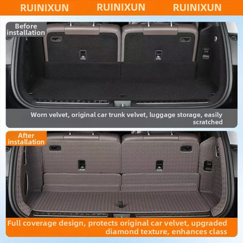 Kožená podložka do kufra Wenjie M9 s plným pokrytím