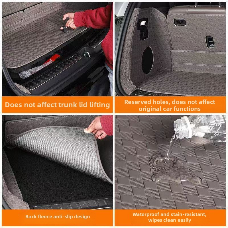 Kožená podložka do kufra Wenjie M9 s plným pokrytím