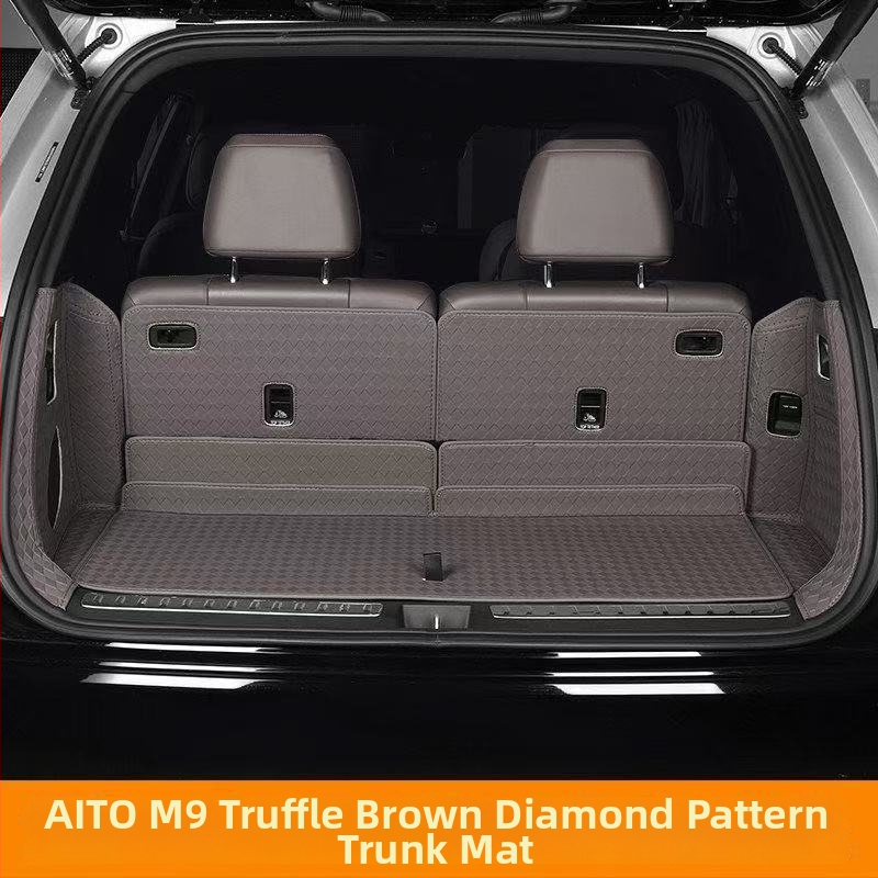 Kožená podložka do kufra Wenjie M9 s plným pokrytím