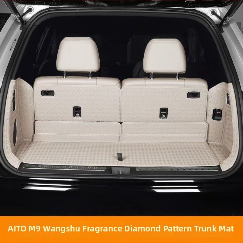 Kožená podložka do kufra Wenjie M9 s plným pokrytím