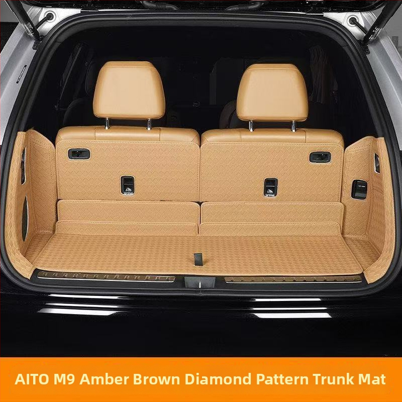 Kožená podložka do kufra Wenjie M9 s plným pokrytím