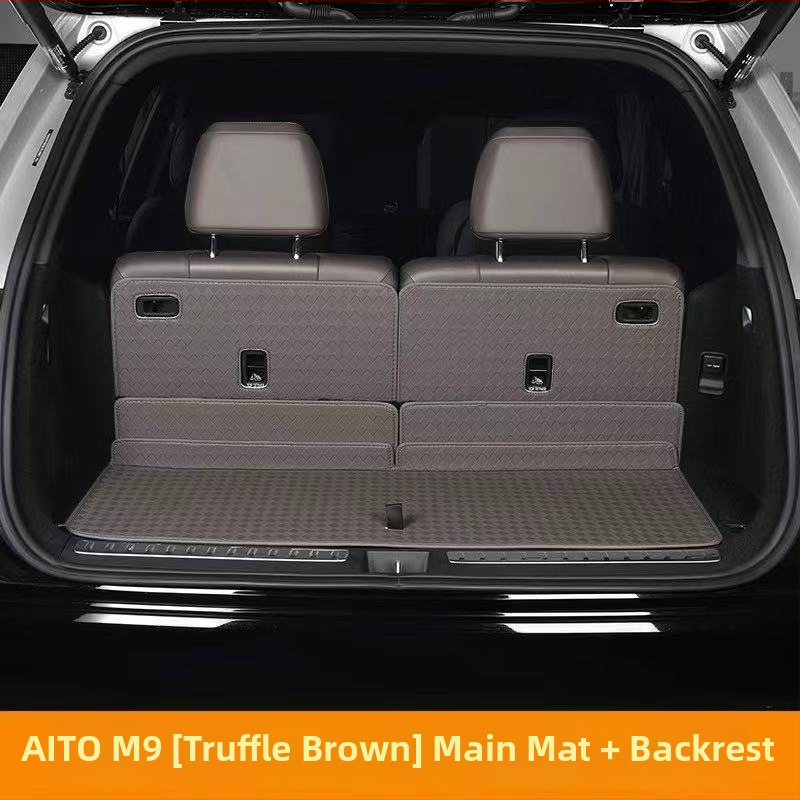 Kožená podložka do kufra Wenjie M9 s plným pokrytím