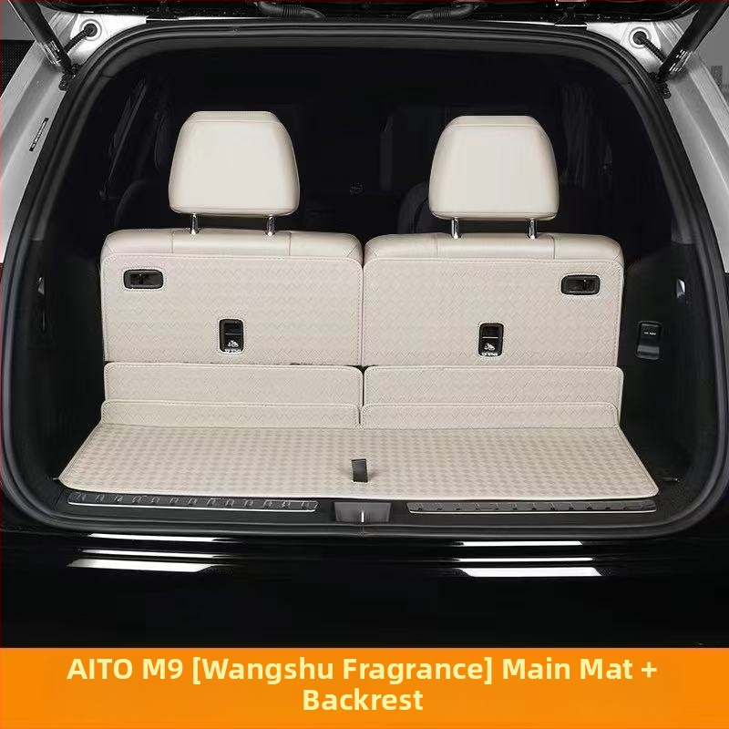 Kožená podložka do kufra Wenjie M9 s plným pokrytím