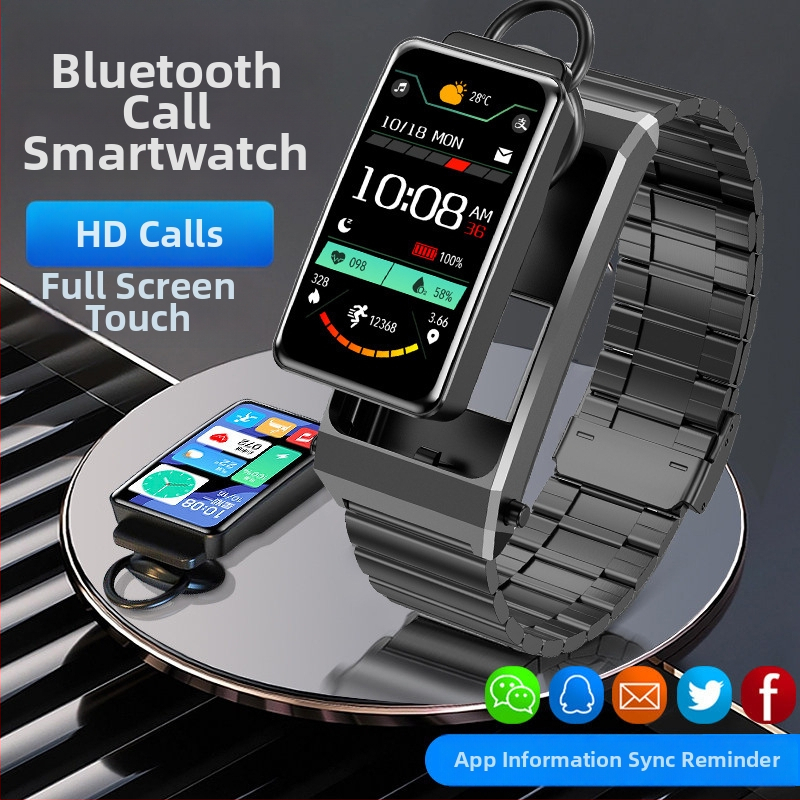 Έξυπνο βραχιόλι K88 με NFC και κλήσεις Bluetooth — Παρακολούθηση Υγείας (HR, αρτηριακή πίεση, SpO2), Мαγνητική Φόρτιση, Καθημερινή Αδιάβροχη Κατασκευή