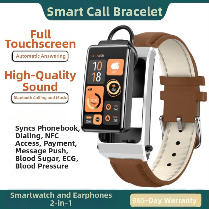 Έξυπνο βραχιόλι K88 με NFC και κλήσεις Bluetooth — Παρακολούθηση Υγείας (HR, αρτηριακή πίεση, SpO2), Мαγνητική Φόρτιση, Καθημερινή Αδιάβροχη Κατασκευή