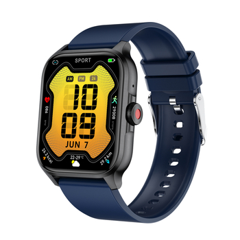 Έξυπνο ρολόι με οθόνη TFT 1,85 ιντσών, αδιάβροχο έως 30 μ., μέτρηση παλμών, πίεσης και οξυγόνου στο αίμα, Bluetooth κλήσεις, αυτονομία 7–14 ημερών