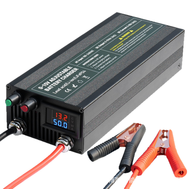 LiFePO4 punjač za baterije, podesivo napajanje i struja, ulaz 0-15V, izlaz 0-15V/60A, serija Fast Charger
