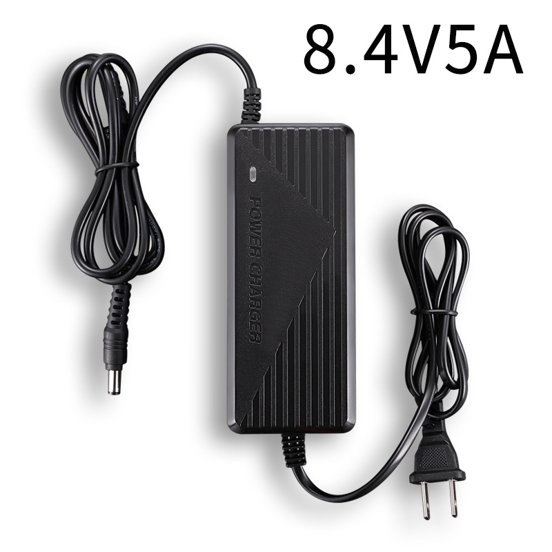 2S 18650 litijski baterijski punjač za električne alate, izlaz 8,4V, ulaz 100-240V, struja punjenja 1A
