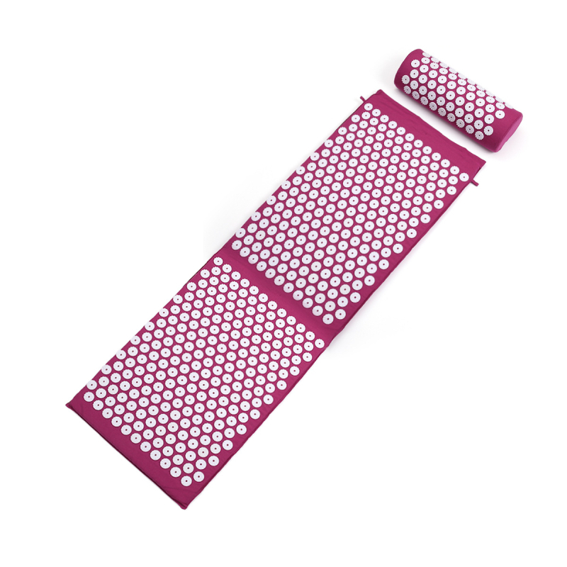 Akupresorna joga prostirka za istezanje i masažu - 130 x 45 cm, PP materijal, debljina 2 cm, prilagodljiva
