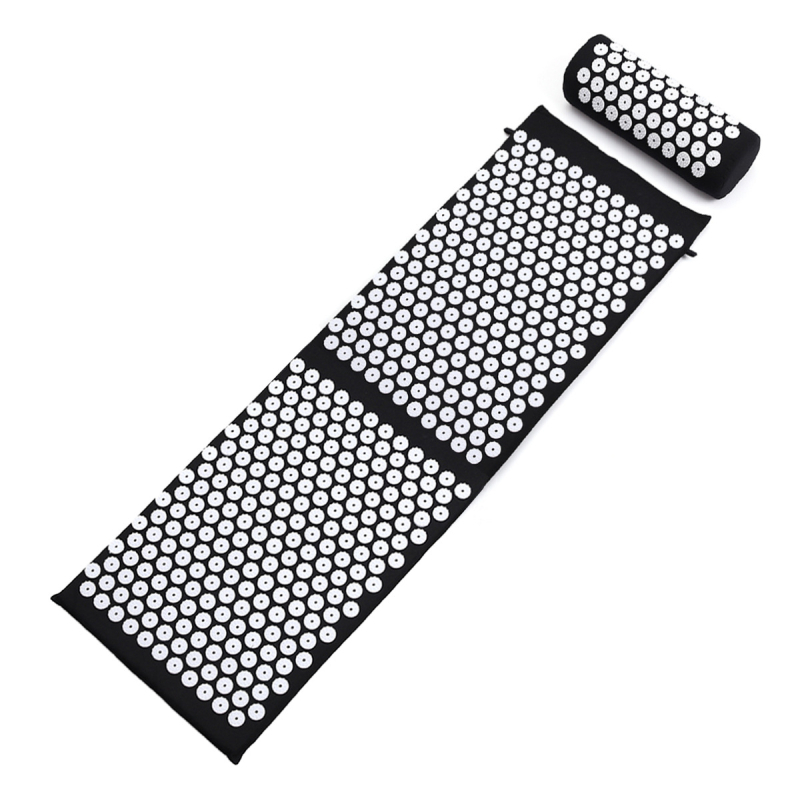 Akupresorna joga prostirka za istezanje i masažu - 130 x 45 cm, PP materijal, debljina 2 cm, prilagodljiva
