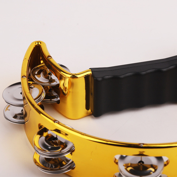 Ταμπούριν, μοντέλο Ktv μονή σειρά κουδουνάκι, μάρκα Hehe musical instruments, κατάλληλο για παιδιά και εφήβους, unisex