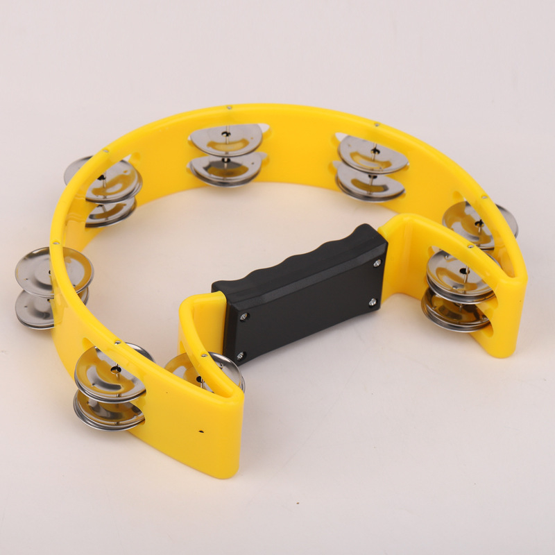 Ταμπούριν, μοντέλο Ktv μονή σειρά κουδουνάκι, μάρκα Hehe musical instruments, κατάλληλο για παιδιά και εφήβους, unisex