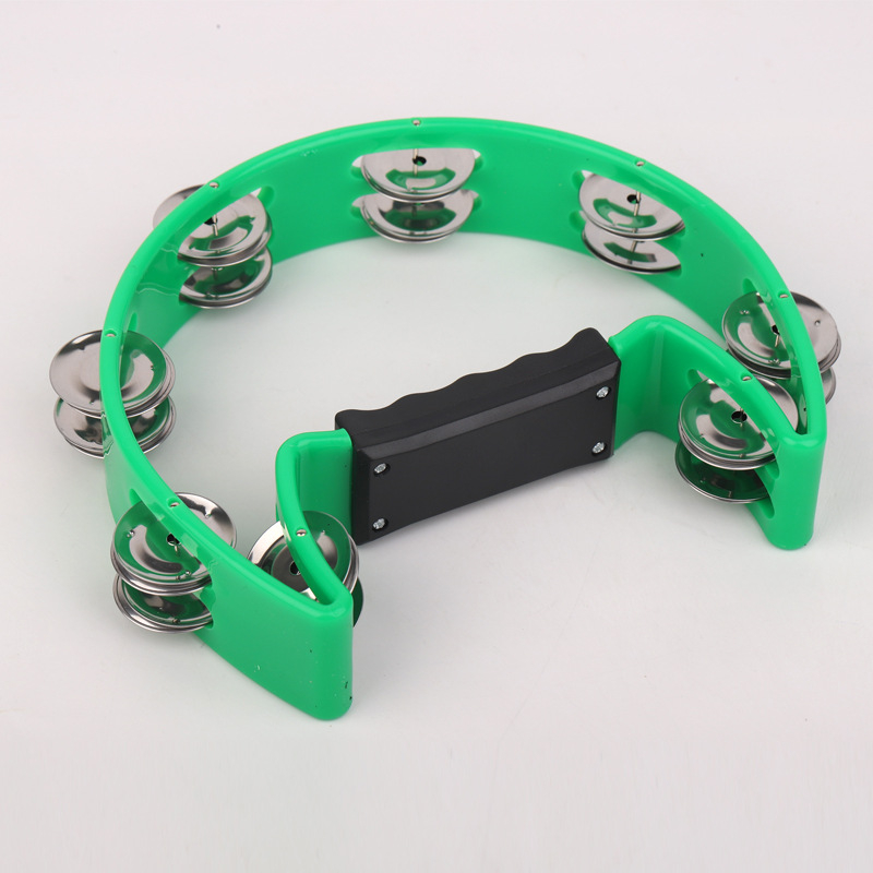 Ταμπούριν, μοντέλο Ktv μονή σειρά κουδουνάκι, μάρκα Hehe musical instruments, κατάλληλο για παιδιά και εφήβους, unisex