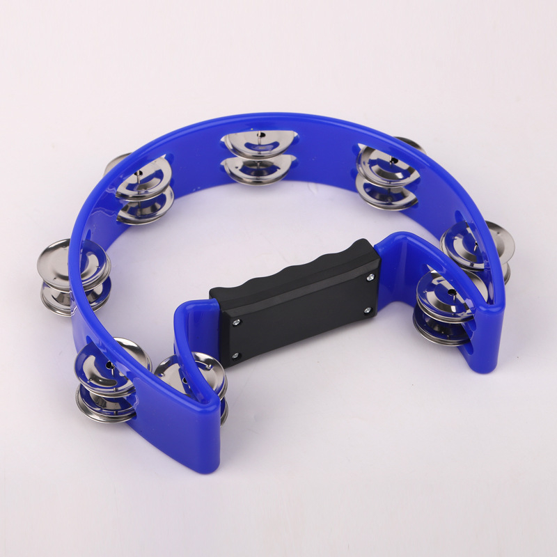 Ταμπούριν, μοντέλο Ktv μονή σειρά κουδουνάκι, μάρκα Hehe musical instruments, κατάλληλο για παιδιά και εφήβους, unisex