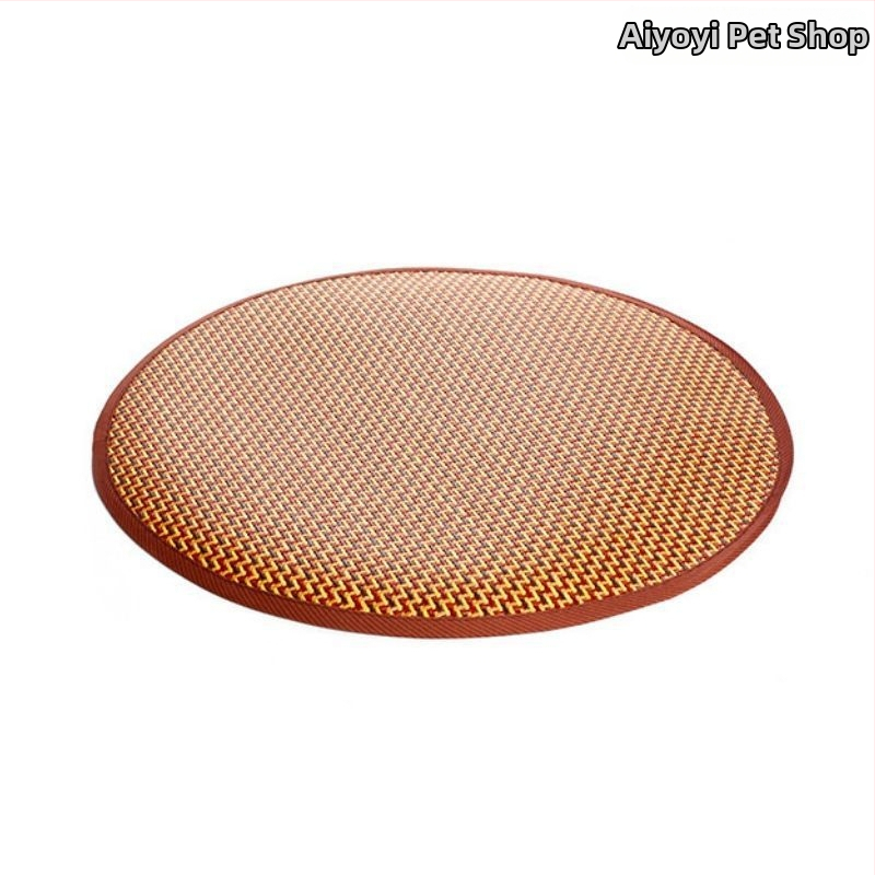 Μαξιλάρι καθίσματος σκύλου από ρατάν υφαντό, χαλάκι για κατοικίδια, κωδικός προϊόντος 166921166310, προέλευση: Άλλο