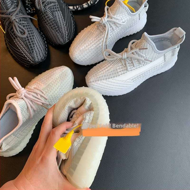 Pantofi cu talpă plată - Unisex, Partea superioară din plasă, Vârf rotund, Talpă din cauciuc