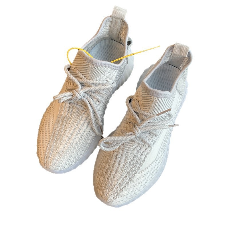 Pantofi cu talpă plată - Unisex, Partea superioară din plasă, Vârf rotund, Talpă din cauciuc