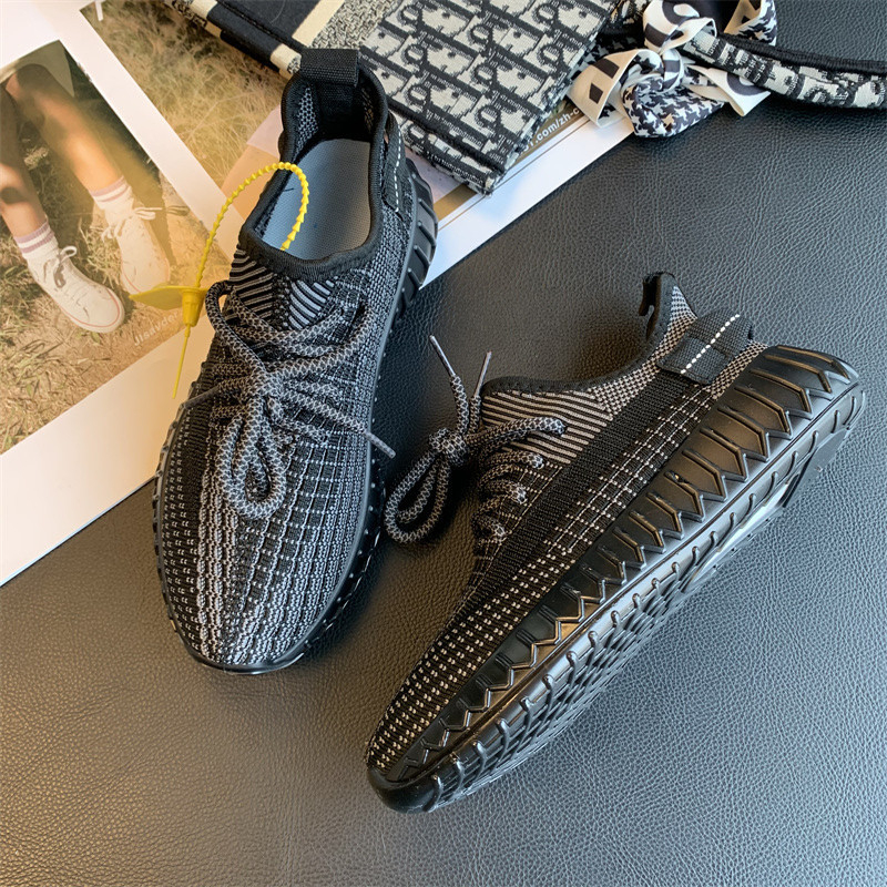 Pantofi cu talpă plată - Unisex, Partea superioară din plasă, Vârf rotund, Talpă din cauciuc