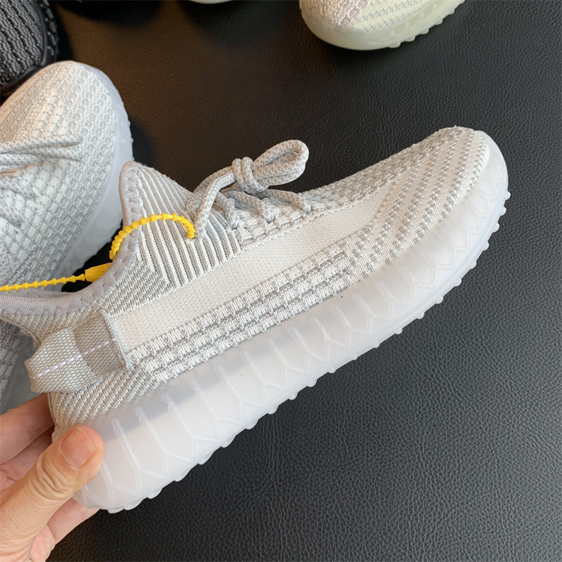 Pantofi cu talpă plată - Unisex, Partea superioară din plasă, Vârf rotund, Talpă din cauciuc