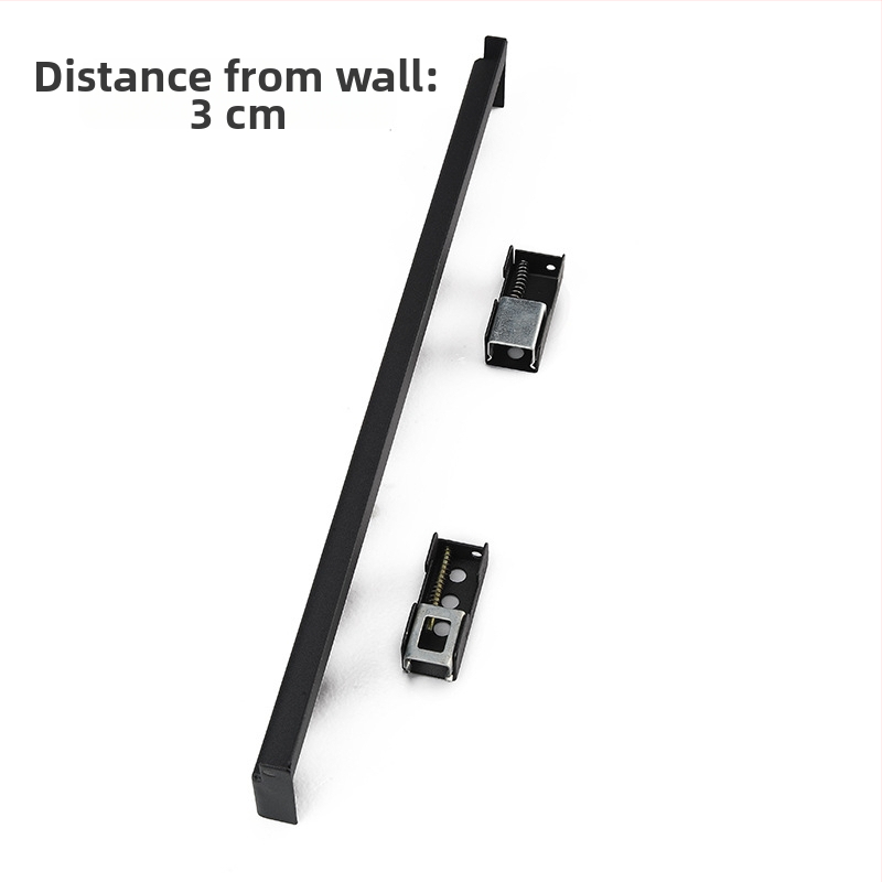 Kétlyukú univerzális TV-fali tartó, modell L02, vasból, mechanikus vezérlés, teherbírás >15 kg