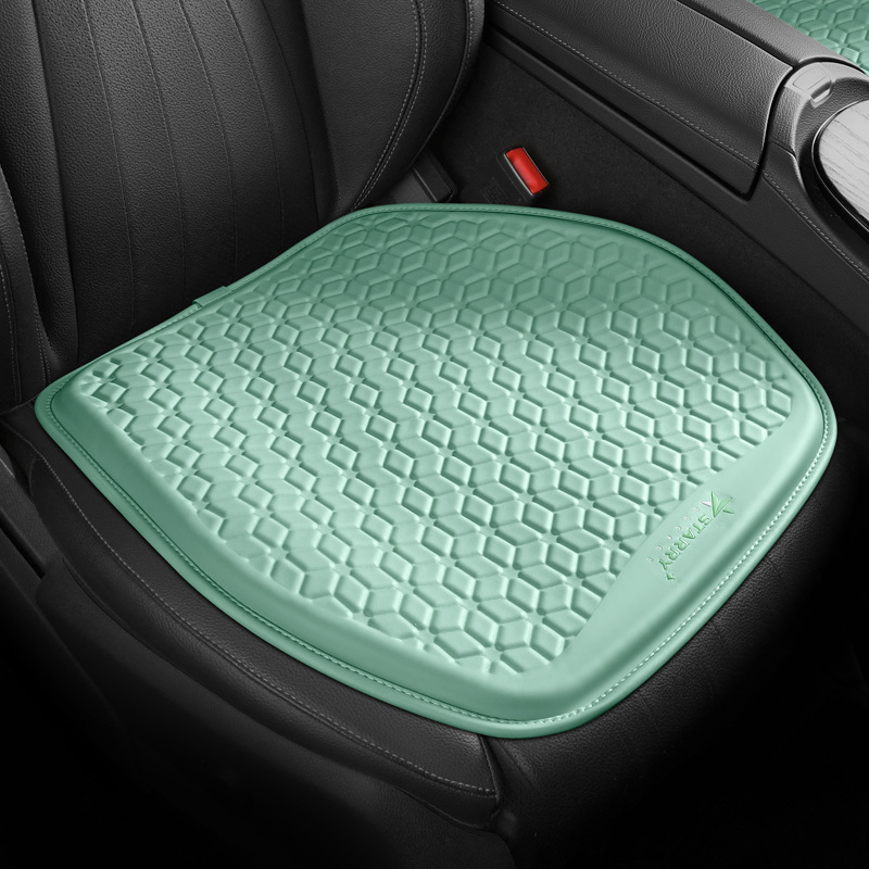 Kožna gel podloga za sjedalo automobila – ventilirana, za sve sezone, plosni dizajn, punilo od sintetičkih vlakana