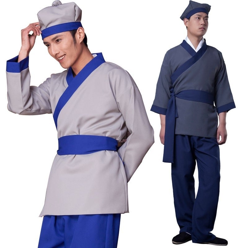 Hanfu kostim za odrasle — Twill tkanina, Poliester 90%, Podstava 90%, Unisex, Ljetna verzija 2023