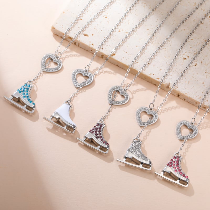 Κολιέ από ανοξείδωτο ατσάλι 304, γεωμετρικό σχέδιο, επίπεδη διασταυρούμενη αλυσίδα, πολυεπίπεδη