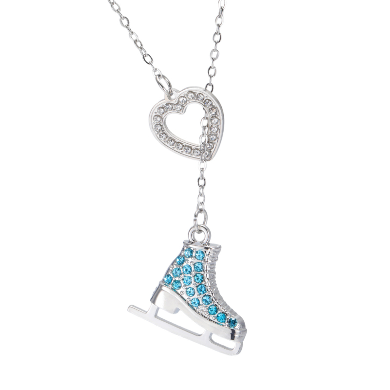 Κολιέ από ανοξείδωτο ατσάλι 304, γεωμετρικό σχέδιο, επίπεδη διασταυρούμενη αλυσίδα, πολυεπίπεδη