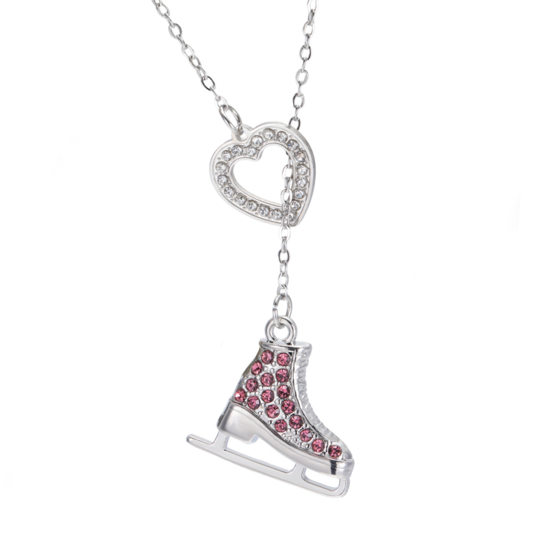 Κολιέ από ανοξείδωτο ατσάλι 304, γεωμετρικό σχέδιο, επίπεδη διασταυρούμενη αλυσίδα, πολυεπίπεδη